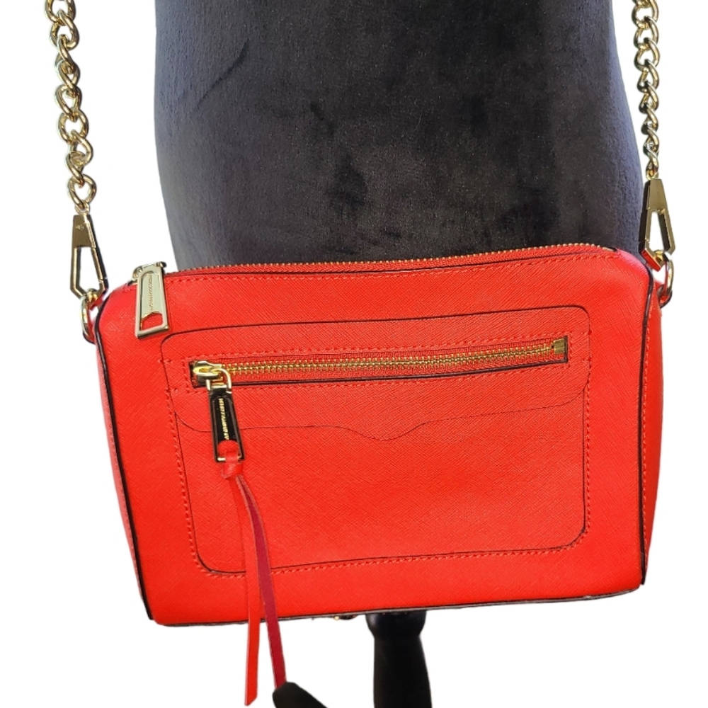 Rebecca Minkoff Avery Zest Leather Cross Body Bag EUC Spring - Picture 4 of 16